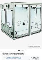 Kweektent 240 bij 240, Ophalen