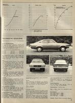 Autovisie test Opel Manta 1.6S Oktober 1970, Gelezen, Opel, Verzenden
