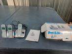 Triplepack set draadloze telefoon  philips, Gebruikt, Ophalen of Verzenden, 3 handsets