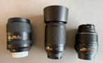 Diverse Nikon Lenzen (18-300mm, 55-200mm, 18-55mm) !, Audio, Tv en Foto, Fotografie | Lenzen en Objectieven, Ophalen of Verzenden