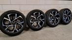Bi-color velgen Toyota C-HR CHR 225/50/18 super nette set!, Auto-onderdelen, Banden en Velgen, 18 inch, Gebruikt, Banden en Velgen