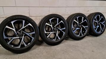 Bi-color velgen Toyota C-HR CHR 225/50/18 super nette set! beschikbaar voor biedingen