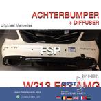 W213 E63 AMG ACHTERBUMPER + DIFFUSER Mercedes E Klasse 2016-, Gebruikt, Ophalen of Verzenden, Bumper, Achter