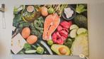 Canvas keto whole foods afbeelding schilderij 120 x 80 cm, Huis en Inrichting, Woonaccessoires | Schilderijen, Tekeningen en Foto's