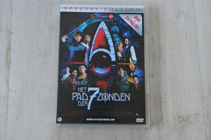 ANUBIS == Het Pad der 7 Zonden == Special Edition DVD + CD, Cd's en Dvd's, Dvd's | Kinderen en Jeugd, Boxset, Alle leeftijden