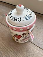 Blond koekjes/snoeppot, Huis en Inrichting, Ophalen of Verzenden, Nieuw, Overige materialen, Pot, Bus of Blik