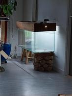 Custom-built Aquarium met pomp en verlichting, Dieren en Toebehoren, Ophalen, Zo goed als nieuw, Leeg aquarium