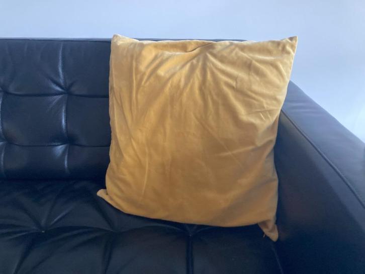 Velours/fluwelen kussen - IKEA, Huis en Inrichting, Woonaccessoires | Kussens, Zo goed als nieuw, Overige kleuren, Vierkant, Ophalen of Verzenden