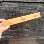 Houten kapstokje, Wandkapstok, Ophalen of Verzenden, Zo goed als nieuw, Minder dan 100 cm