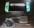 Nintendo switch animalcrossing editie unpatched, Ophalen of Verzenden, Zo goed als nieuw, Zonder controller, Switch Original