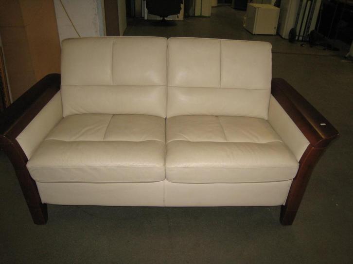 Fraaie Stressless Ekornes leren bank, Huis en Inrichting, Banken | Bankstellen, Gebruikt