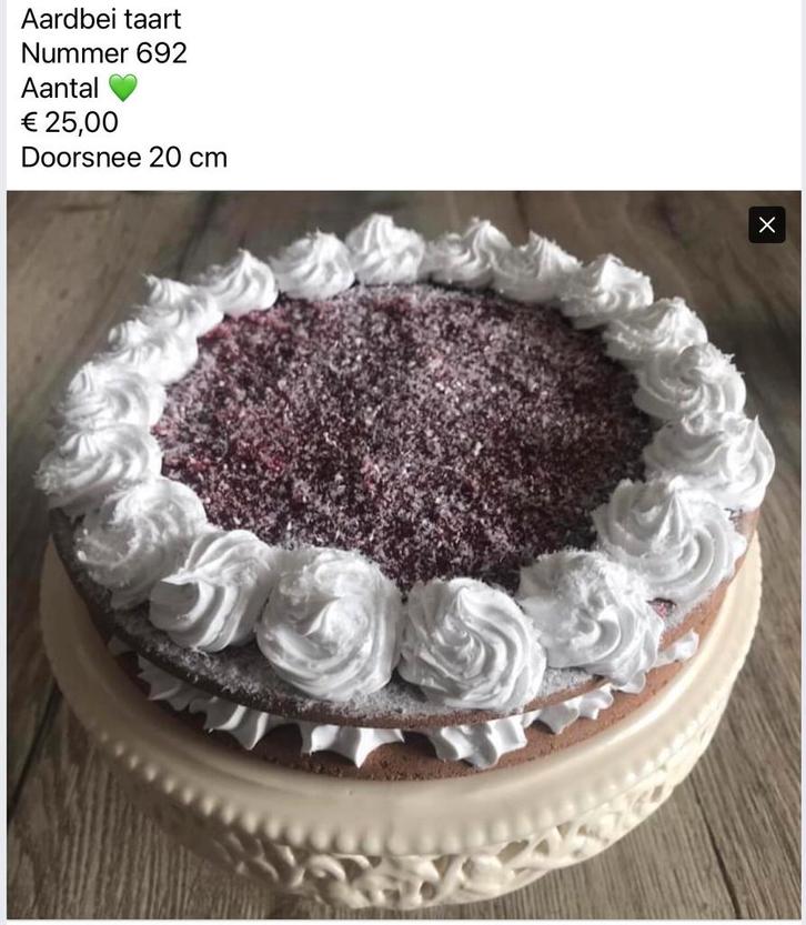 Div decoratie nep taart taarten DEEL 2, Huis en Inrichting, Woonaccessoires | Overige, Nieuw, Ophalen