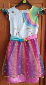 Verkleedjurk unicorn, Kinderen en Baby's, Carnavalskleding en Verkleedspullen, Ophalen of Verzenden, Zo goed als nieuw, 134 t/m 140