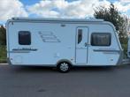 Eriba Nova 465 BJ2007 incl mover/luifel, Caravans en Kamperen, Caravans, Kachel, Frans bed, Particulier, 5 tot 6 meter