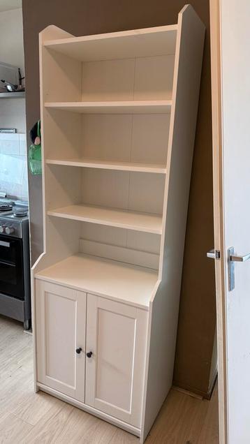 IKEA Hauga Buffetkast/Boekenkast Wit beschikbaar voor biedingen