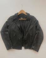 Dekkers leren kinderjas maat 158/164, Zwart, Ophalen of Verzenden, Zo goed als nieuw, Jasje