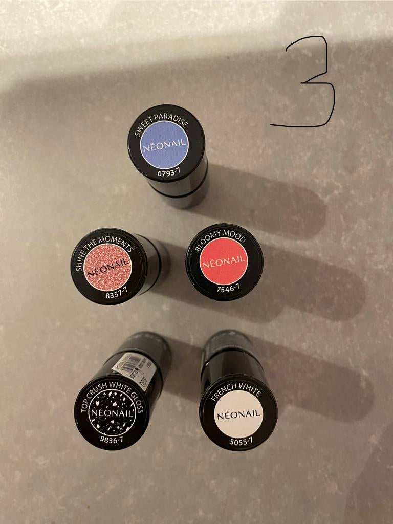 Gellak Neonail + Pink NIEUW en gebruikte potjes, Sieraden, Tassen en Uiterlijk, Uiterlijk | Cosmetica en Make-up, Ophalen of Verzenden