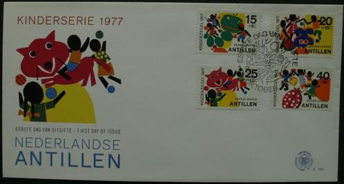 Nederlandse Antillen FDC E-106 - Kinderzegels, Postzegels en Munten, Postzegels | Eerstedagenveloppen, Onbeschreven, Nederland