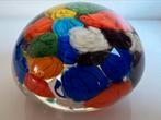 Vintage Murano Italy  Millefiori Paperweight Jaren 70, Antiek en Kunst, Antiek | Glas en Kristal, Ophalen of Verzenden