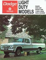 Folder Dodge Light Duty Models (pickups - 1971), Verzenden, Gelezen, Overige merken