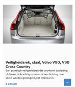 Volvo V90: veiligheidsrek, hondenrek & veiligheidsnet ,, Ophalen, Zo goed als nieuw