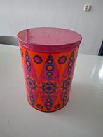 groot vintage Tomado blik voorraadbus retro design jaren 70, Verzamelen, Blikken, Ophalen of Verzenden, Gebruikt, Overige, Overige merken