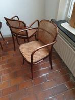 6 x thonet / ligna No. 811 Prague stoel met werk, Ophalen of Verzenden