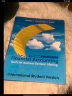 financial accounting, Boeken, Studieboeken en Cursussen, Ophalen of Verzenden, Beta, Zo goed als nieuw, WO