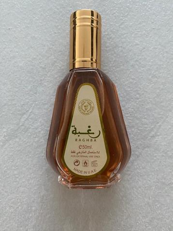 Raghba Ard al Zaafaran - Oud parfum bijna vol 50 ml beschikbaar voor biedingen