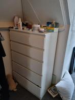 Witte IKEA ladekast, Huis en Inrichting, Kasten | Kledingkasten, Ophalen, Overige materialen, Gebruikt, 100 tot 150 cm
