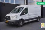Ford Transit 2.0 TDCI L3H2 130PK EURO 6 - Airco - Trekhaak -, Auto's, Voorwielaandrijving, Stof, 4 cilinders, Wit