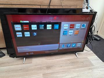 Keurige Hitachi 49Inch Smart Led Televisie 125CM Wifi Enz! 