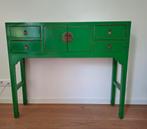 Chinese side-table groen, Ophalen, Gebruikt, 50 tot 100 cm, Chinees