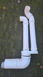 Dubbelwandige Rookgasafvoer Nefit HR Ketel, Afvoer, Gebruikt, Pvc, Ophalen of Verzenden