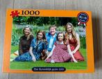 Te Koop Puzzel Het Koninklijk Gezin 1000 stukjes, Ophalen of Verzenden, 500 t/m 1500 stukjes, Zo goed als nieuw, Legpuzzel