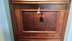 schitterende ladenkast / secretaire van mahonie of notenhout, Ophalen