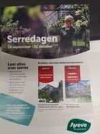 ACD Serredagen t/m 31/10/25 bij Aveve Kerkrade., Ophalen of Verzenden, Glas, Aluminium, Kweekkas