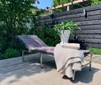 Mooie aluminium ligbedden, merk 4 seasons outdoor, Ophalen, Gebruikt, Aluminium, Verstelbaar