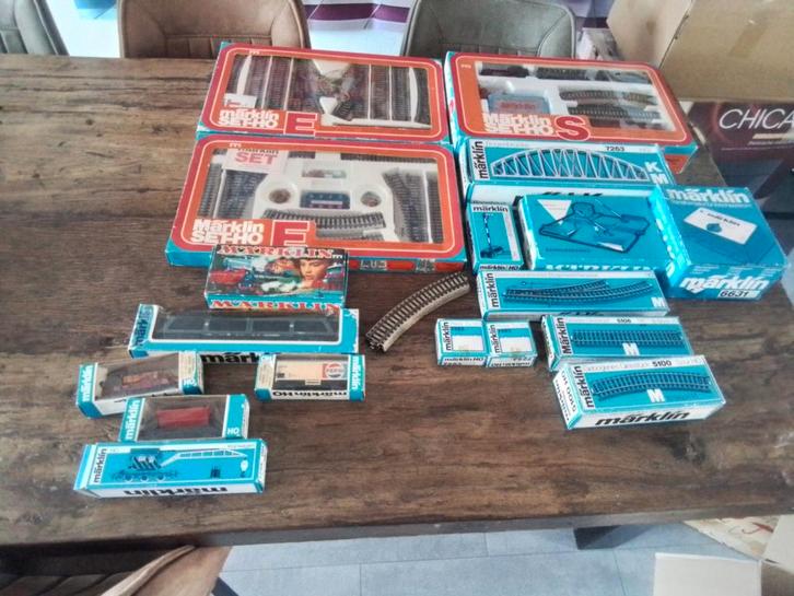 Märklin treinset., Hobby en Vrije tijd, Modeltreinen | H0, Zo goed als nieuw, Treinset, Wisselstroom, Märklin, Ophalen of Verzenden