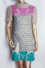 MARCCAIN jurk maat 3 (38) mohair wool alpaca, Kleding | Dames, Jurken, Ophalen of Verzenden, Zo goed als nieuw, Maat 38/40 (M)