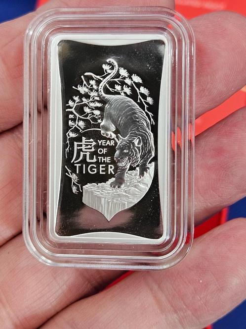 (6291) Australia RAM LUNAR TIGER 2022 0,5 ounce, Postzegels en Munten, Munten | Oceanië, Setje, Zilver, Ophalen of Verzenden