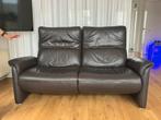 Montel Fauteuil - Bruin Leer, Moderne Stijl, Ophalen, Zo goed als nieuw, Leer, 75 tot 100 cm