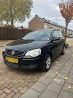 Volkswagen Polo 1.4 16V 59KW 2006 Zwart, Auto's, Volkswagen, Voorwielaandrijving, 4 cilinders, Zwart, Handgeschakeld
