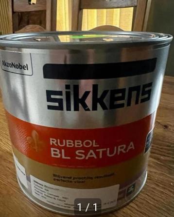 2,5 ltr Sikkens Rubbol BL Satura Verf - Nieuw  9001 beschikbaar voor biedingen