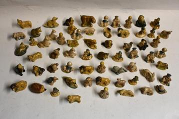 lot wade figures 64 stuks porseleinen hond dier mensen  beschikbaar voor biedingen
