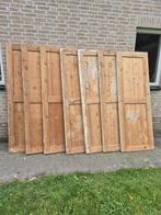 Houten panelen (7 stuks) van jaren '30 ensuite kast, Doe-het-zelf en Verbouw, Deuren en Horren, Ophalen, Gebruikt, Minder dan 80 cm
