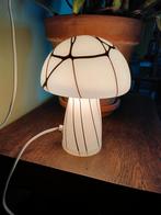 Paddestoel  lampje, Ophalen of Verzenden, Zo goed als nieuw, Glas, Minder dan 50 cm