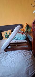 Verstelbare houten rugsteun / bed ondersteuning, Ophalen, Gebruikt, Eenpersoons, Vintage
