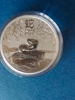 Lunar III snake 2025 1 oz zilver, Postzegels en Munten, Munten | Oceanië, Ophalen of Verzenden, Zilver