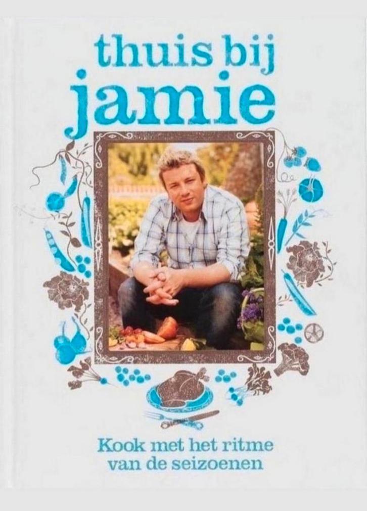 Thuis bij Jamie - Jamie Oliver, Boeken, Kookboeken, Zo goed als nieuw, Italië, Verzenden